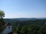 das Zürichbiet von der Kyburg aus